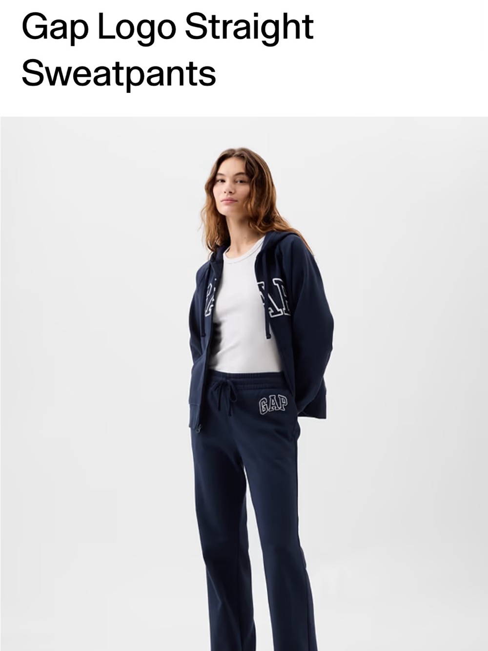 GAP logo sweatpants medium